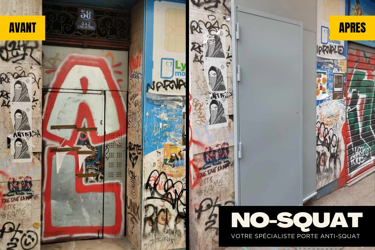 achat porte anti squat montpellier