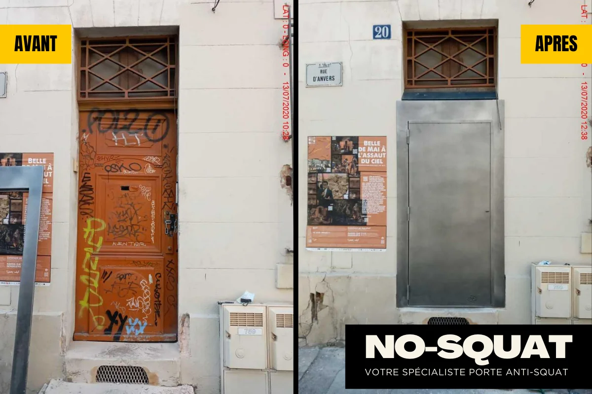 Tarif porte anti squat Montpellier sécurisation bien vacant
